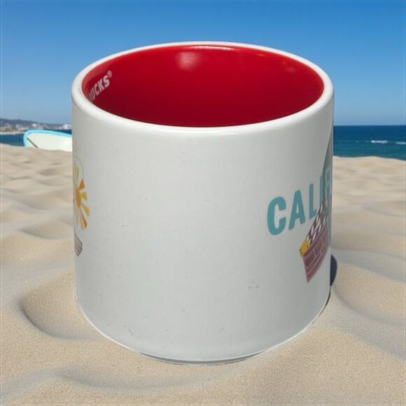 Starbucks Discovery Series California 2oz Mini Mug Ornament Demitasse New in Box - Picture 5 of 8